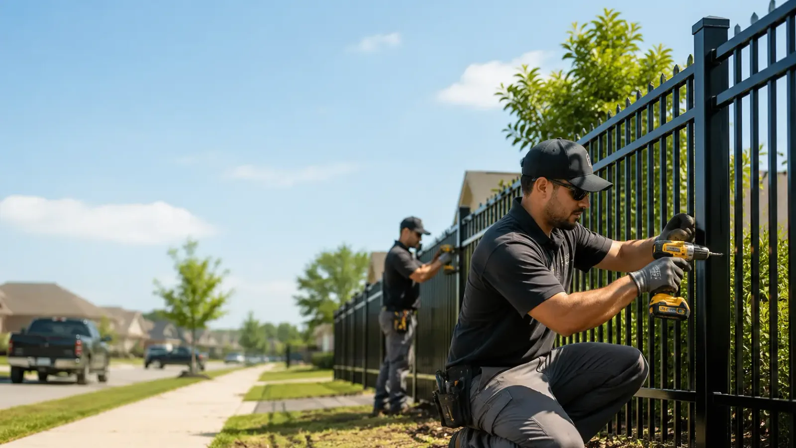 Metal Fence Installation in Oakdale, PA